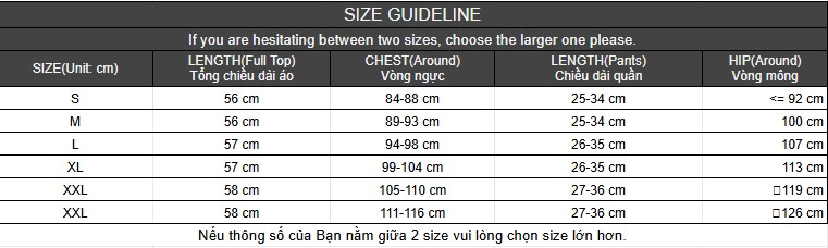size kristal